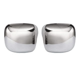 Freightliner Cascadia Hood Mirror Covers Pair – Chrome (2018–2021) - RoadWest Truck Parts - B09WTYZWKB - High Soar