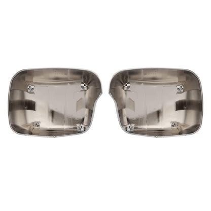 Freightliner Cascadia Hood Mirror Covers Pair – Chrome (2018–2021) - RoadWest Truck Parts - B09WTYZWKB - High Soar