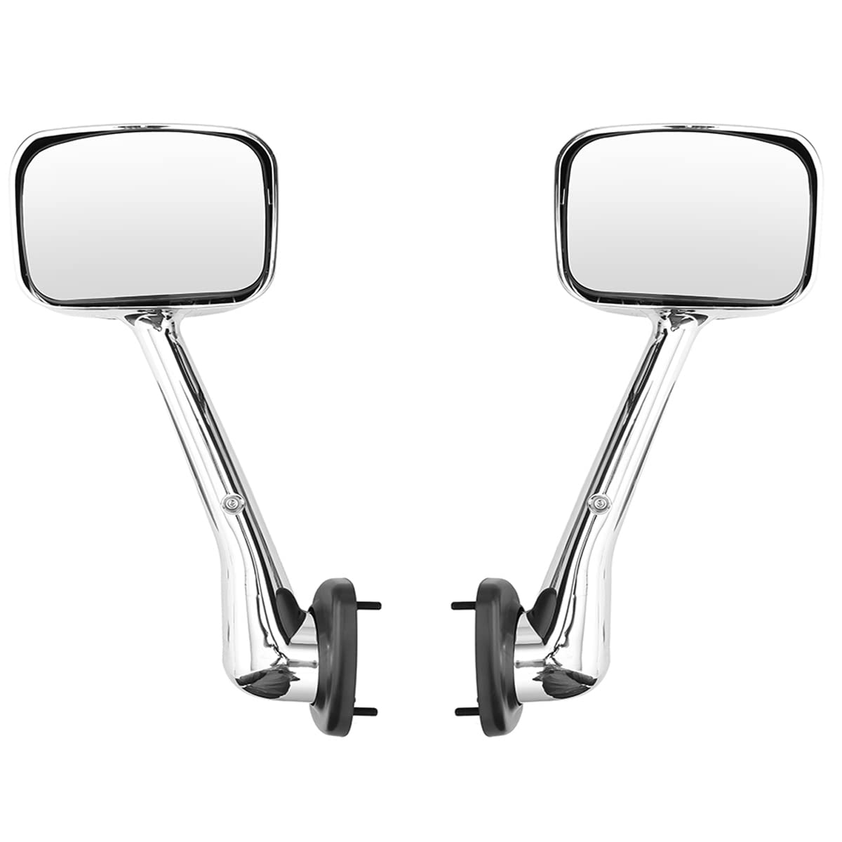 Freightliner Cascadia Hood Mirrors Pair (2008–2017) – Chrome (Driver & Passenger) - RoadWest Truck Parts - B09WTHP1DK - High Soar