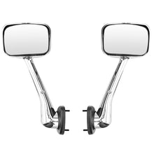Freightliner Cascadia Hood Mirrors Pair (2008–2017) – Chrome (Driver & Passenger) - RoadWest Truck Parts - B09WTHP1DK - High Soar