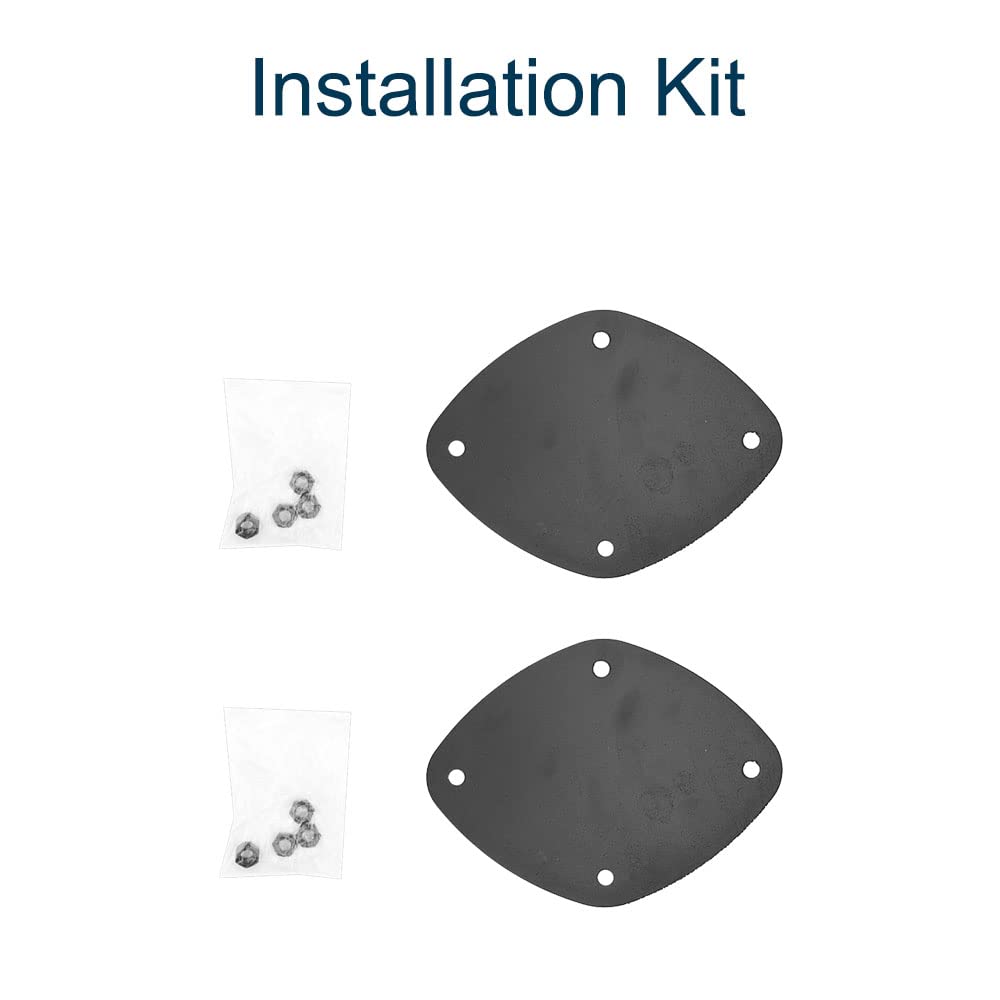 Freightliner Cascadia Hood Mirrors Pair – Chrome (2008–2017) (LH+RH) - RoadWest Truck Parts - B08DXL9GSV - High Soar