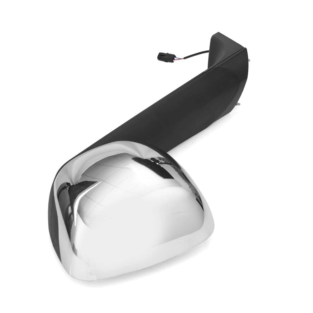 Freightliner Cascadia Hood Mirrors Pair – Heated, Chrome (2018–2020) - RoadWest Truck Parts - B09WTTHXMH - High Soar