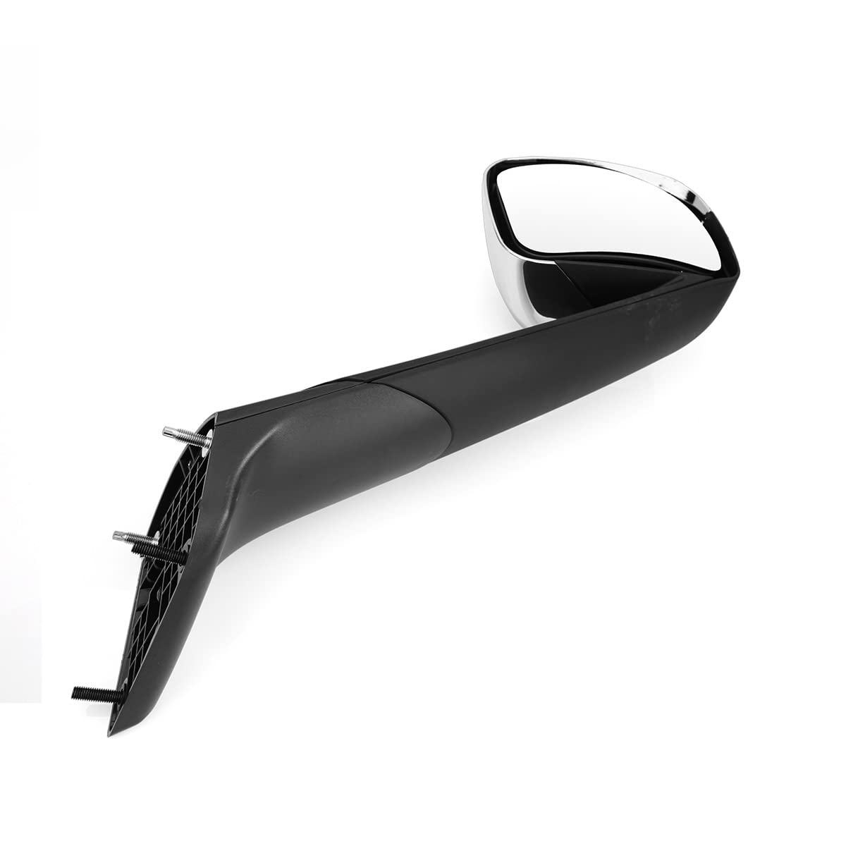 Freightliner Cascadia Hood Mirrors Pair – Heated, Chrome (2018–2020) - RoadWest Truck Parts - B09WTTHXMH - High Soar