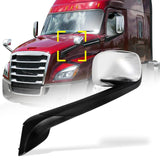 Freightliner Cascadia Hood Mirrors Pair – Heated, Chrome (2018–2020) - RoadWest Truck Parts - B09WTTHXMH - High Soar