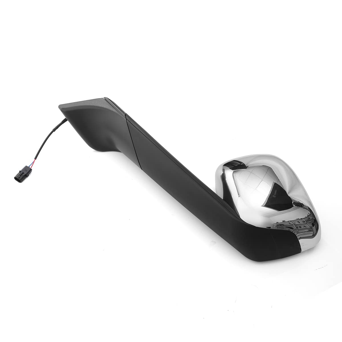 Freightliner Cascadia Hood Mirrors Pair – Heated, Chrome (2018–2020) - RoadWest Truck Parts - B09WTTHXMH - High Soar