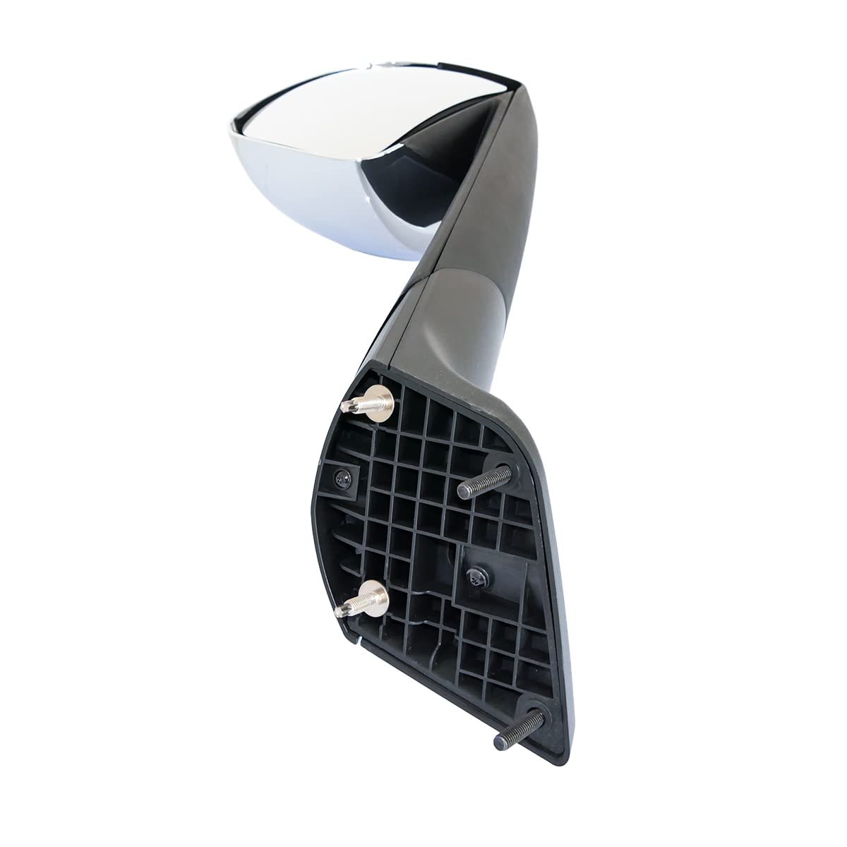 Freightliner Cascadia Hood Mirrors Pair – Heated, Chrome (2018–2020) - RoadWest Truck Parts - B09WTTHXMH - High Soar