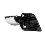 Freightliner Cascadia Hood Mirrors Pair – Heated, Chrome (2018–2020) - RoadWest Truck Parts - B09WTTHXMH - High Soar