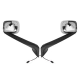 Freightliner Cascadia Hood Mirrors Pair – Heated, Chrome (2018–2020) - RoadWest Truck Parts - B0B3J6WN46 - High Soar