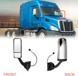 Freightliner Cascadia LH Door Mirror – Heated Power (2008–2017) - RoadWest Truck Parts - B0B764Z9Q3 - High Soar