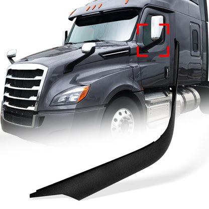 Freightliner Cascadia Mirror Arm Covers Pair (2018–2024) – Black - RoadWest Truck Parts - B0BCNLLVQ2 - High Soar
