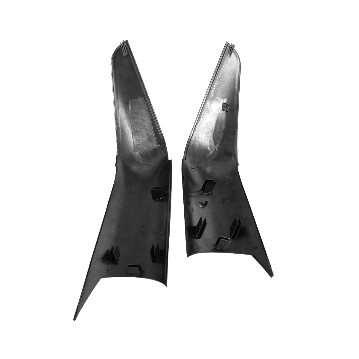 Freightliner Cascadia Mirror Arm Covers Pair (2018–2024) – Black - RoadWest Truck Parts - B0BCPGLJD3 - High Soar