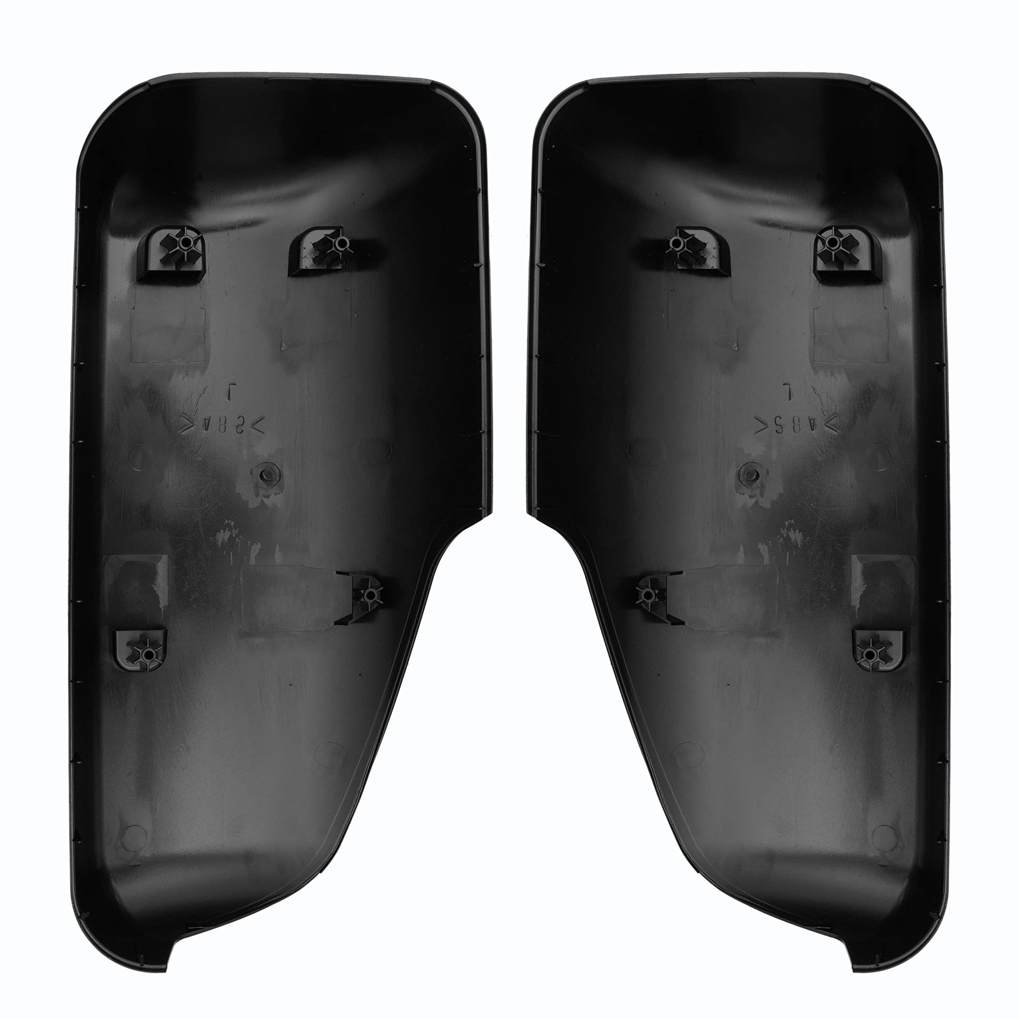 Freightliner Cascadia Mirror Covers Pair – Black (2018–2021) - RoadWest Truck Parts - MZ-8604B-L&RA - High Soar