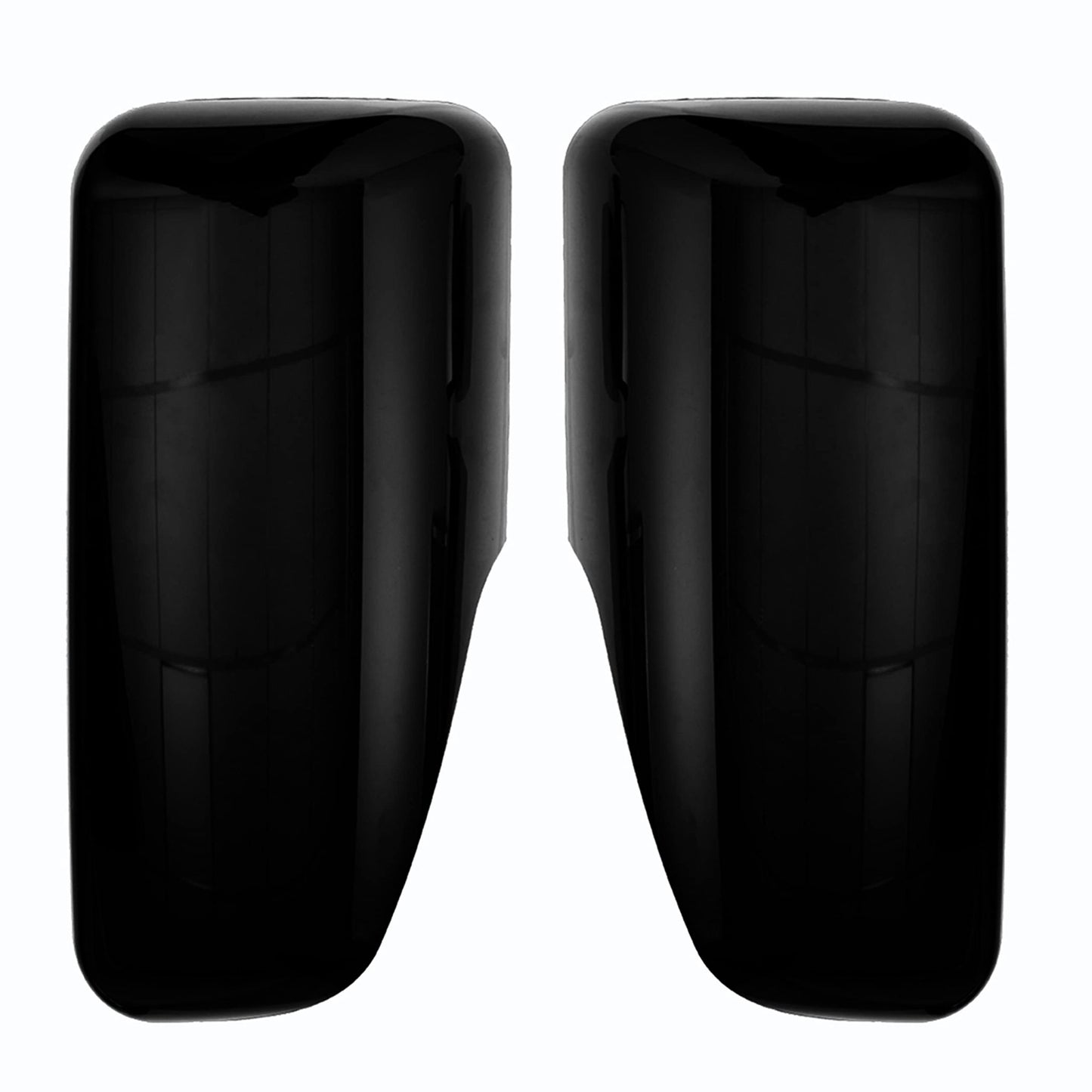 Freightliner Cascadia Mirror Covers Pair – Black (2018–2021) - RoadWest Truck Parts - MZ-8604B-L&RA - High Soar