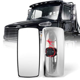 Freightliner Columbia & M2 100/106 Door Mirror – Heated, Manual, Windshield Mount (2004–2016) - RoadWest Truck Parts - B09TKJNTF3 - High Soar
