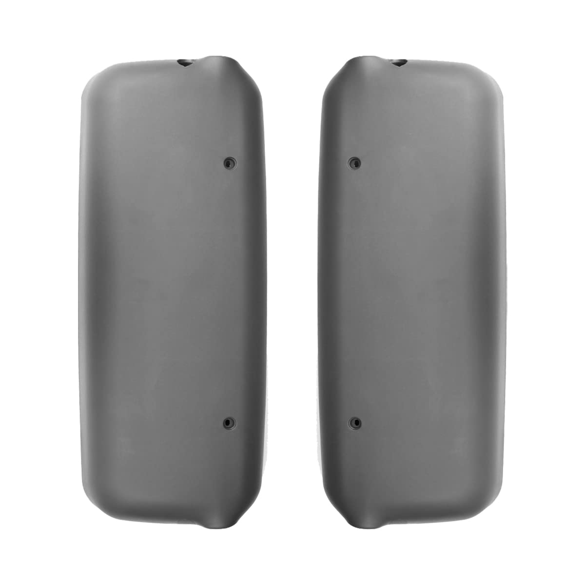 Freightliner Columbia Mirror Covers Pair (2005–2015) – Black / Grey / Chrome - RoadWest Truck Parts - B08DXGNW7Z - High Soar