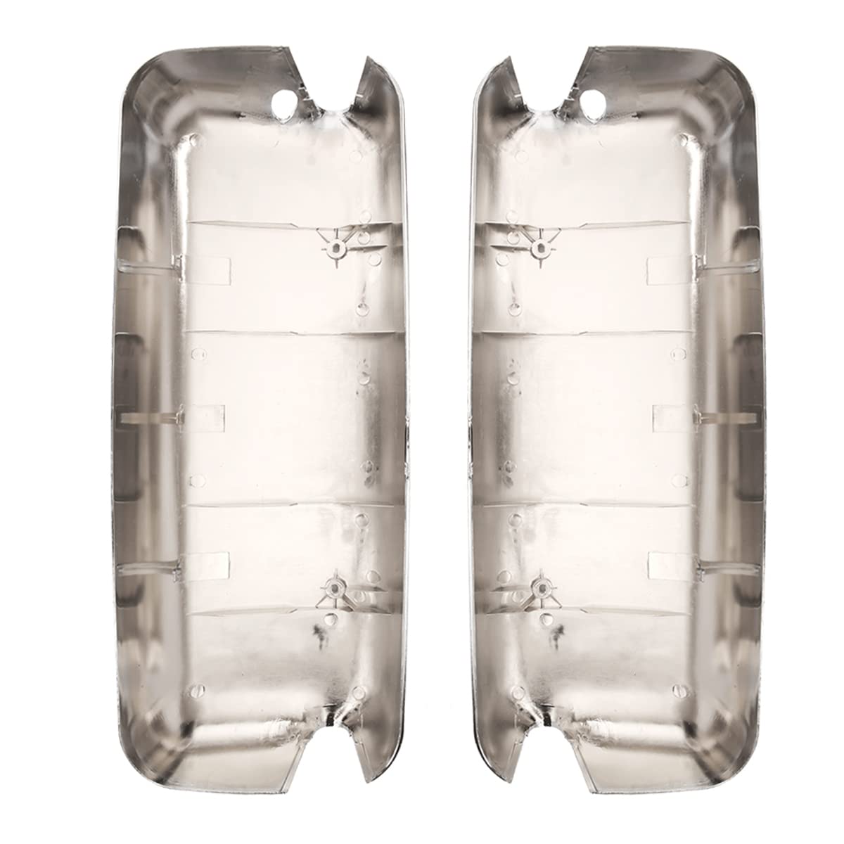 Freightliner Columbia Mirror Covers Pair (2005–2015) – Black / Grey / Chrome - RoadWest Truck Parts - B08DXGNW7Z - High Soar