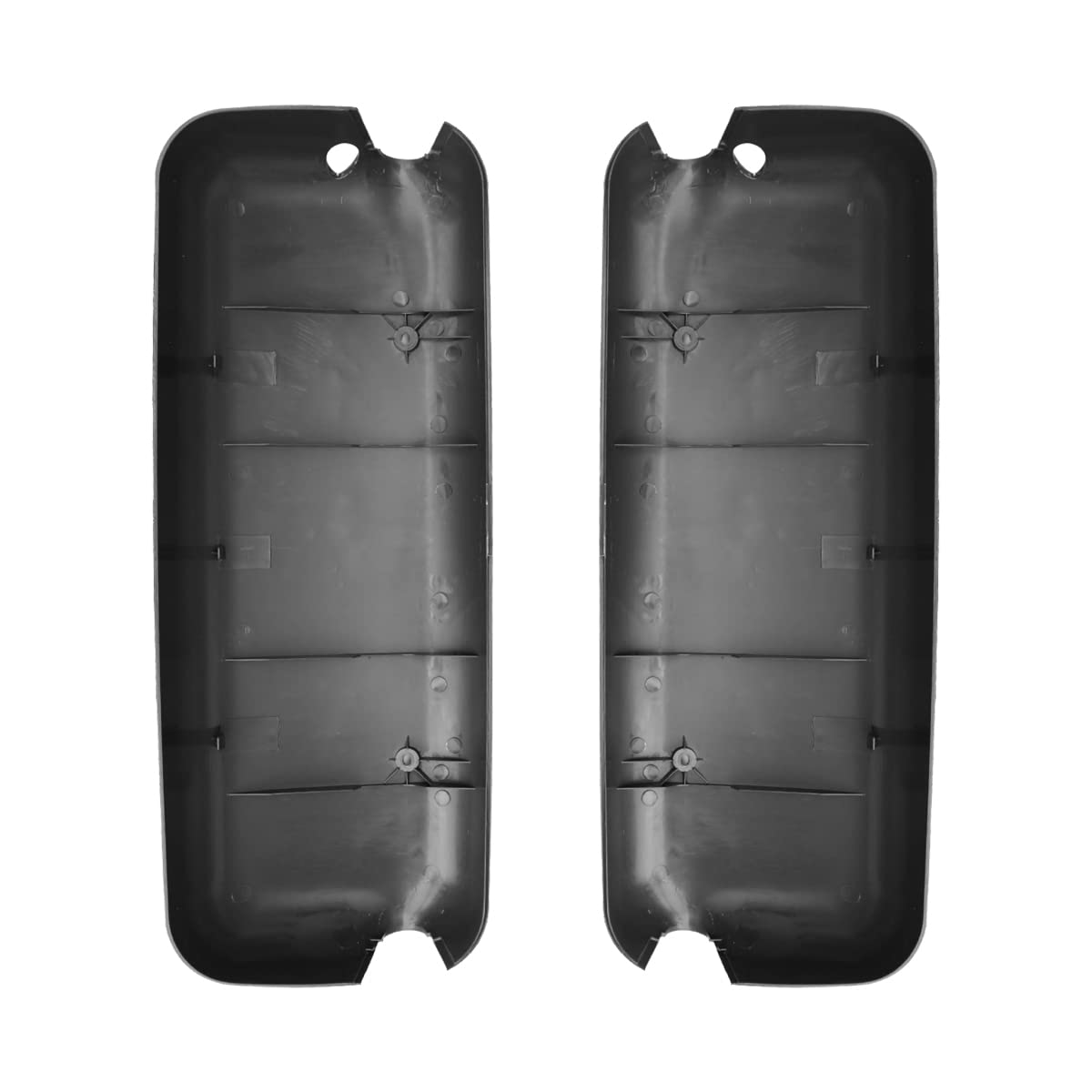 Freightliner Columbia Mirror Covers Pair (2005–2015) – Black / Grey / Chrome - RoadWest Truck Parts - B09WV5C285 - High Soar