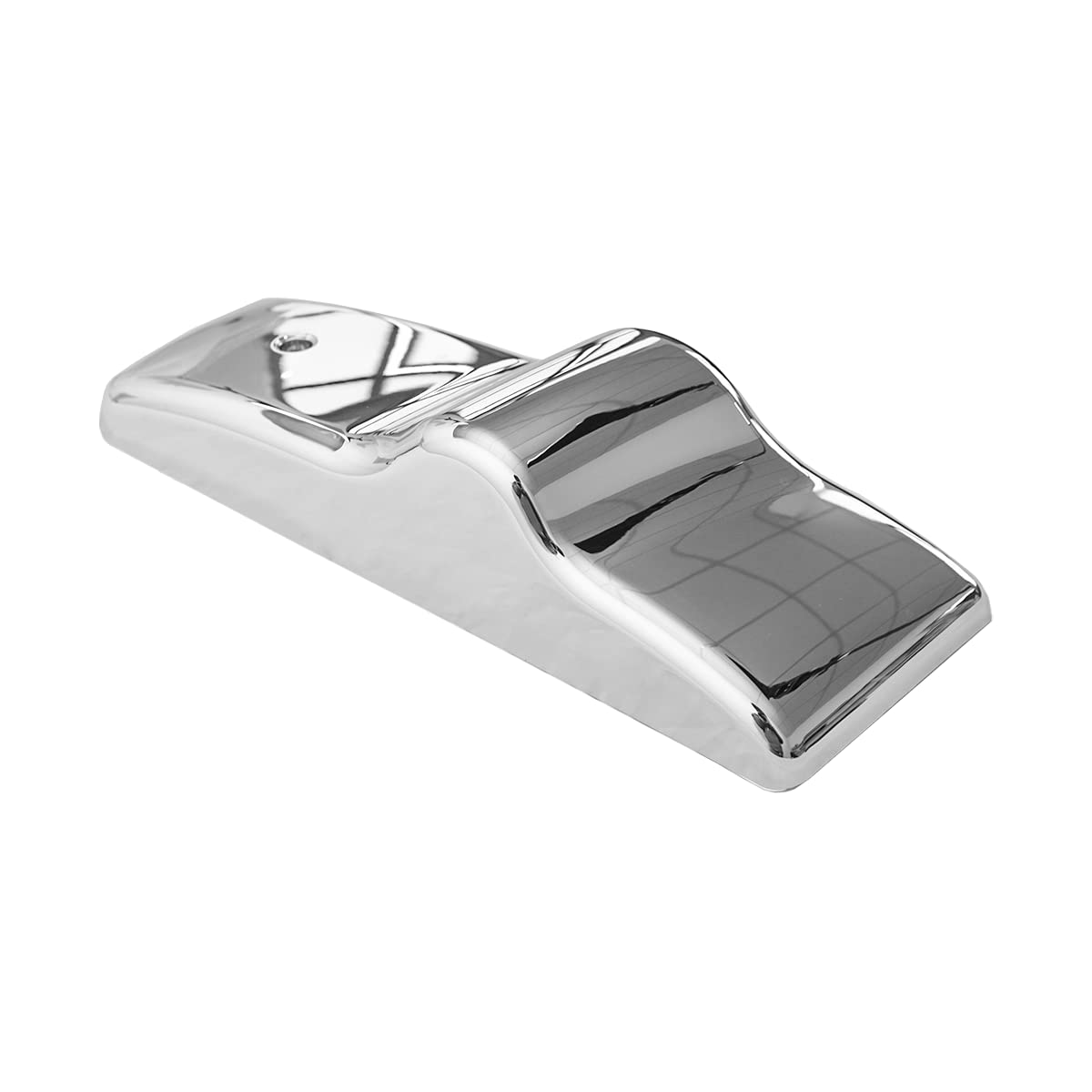 Freightliner Columbia/Century Door Mirror Cover + Arm Housing Pair – Chrome / Black (LH+RH) - RoadWest Truck Parts - B0BFQZ42QH - High Soar