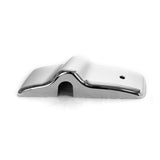 Freightliner Columbia/Century Door Mirror Cover + Arm Housing Pair – Chrome / Black (LH+RH) - RoadWest Truck Parts - B0BFQZ42QH - High Soar