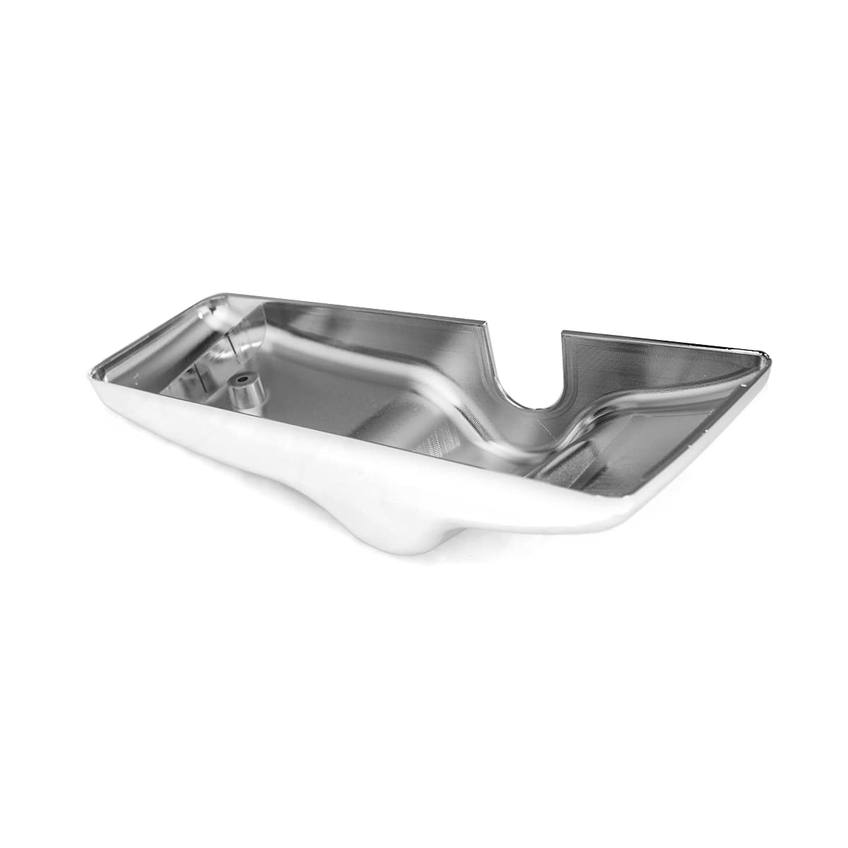 Freightliner Columbia/Century Door Mirror Cover + Arm Housing Pair – Chrome / Black (LH+RH) - RoadWest Truck Parts - B0BFQZ42QH - High Soar