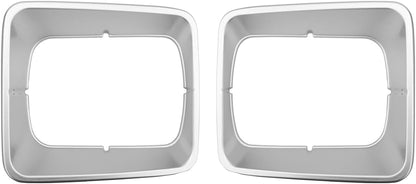 Freightliner FL50/FL60/FL70/FL80/FL106 Headlight Bezel Pair – Heated/Defrost (06 - 20017 - 000) - RoadWest Truck Parts - B0CQXRCDNQ - High Soar