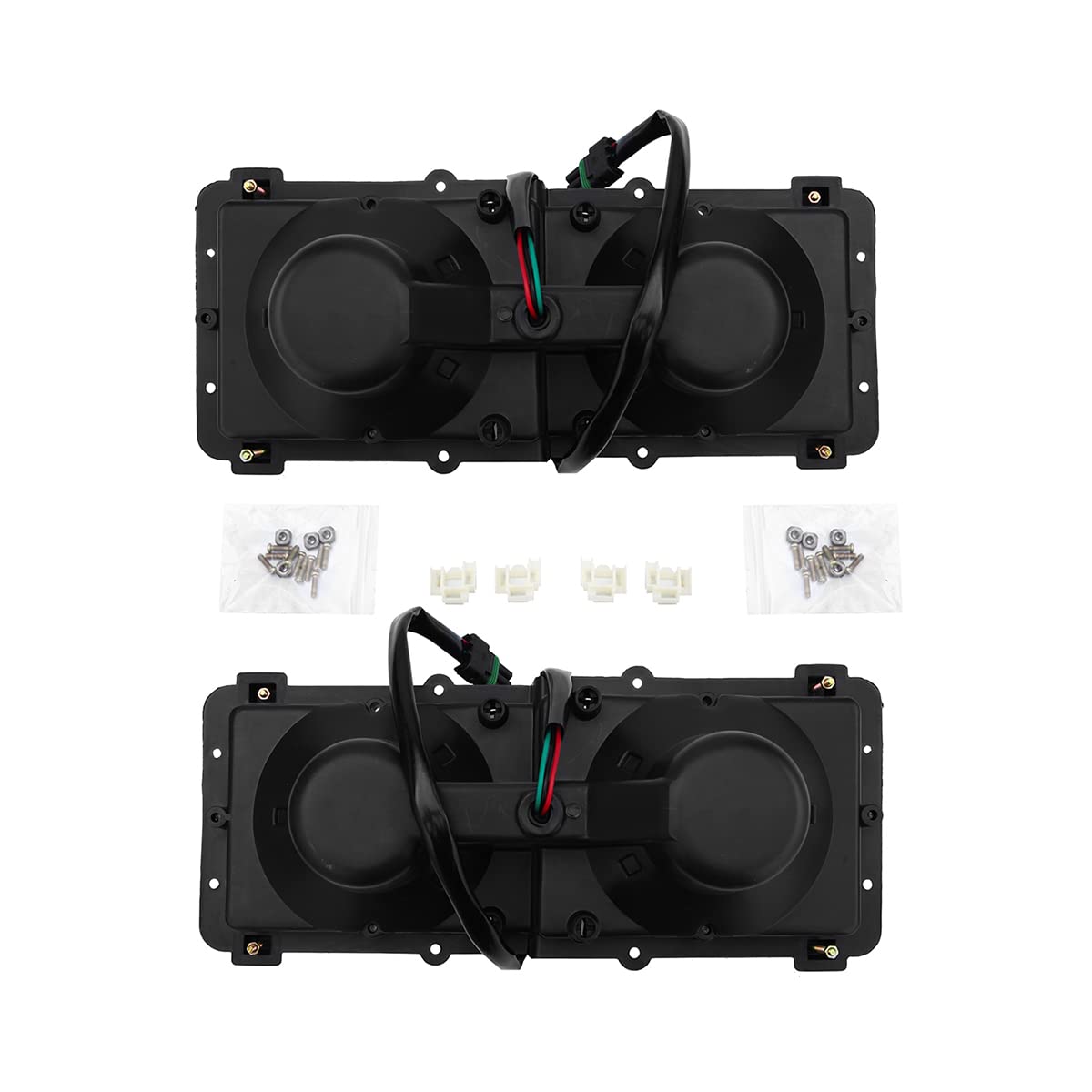 Freightliner FLD 112/120 4×6 Headlight Housing Base – 3 - Pin Connector (1989–2003) (LH+RH) - RoadWest Truck Parts - B09XDQWVL9 - High Soar