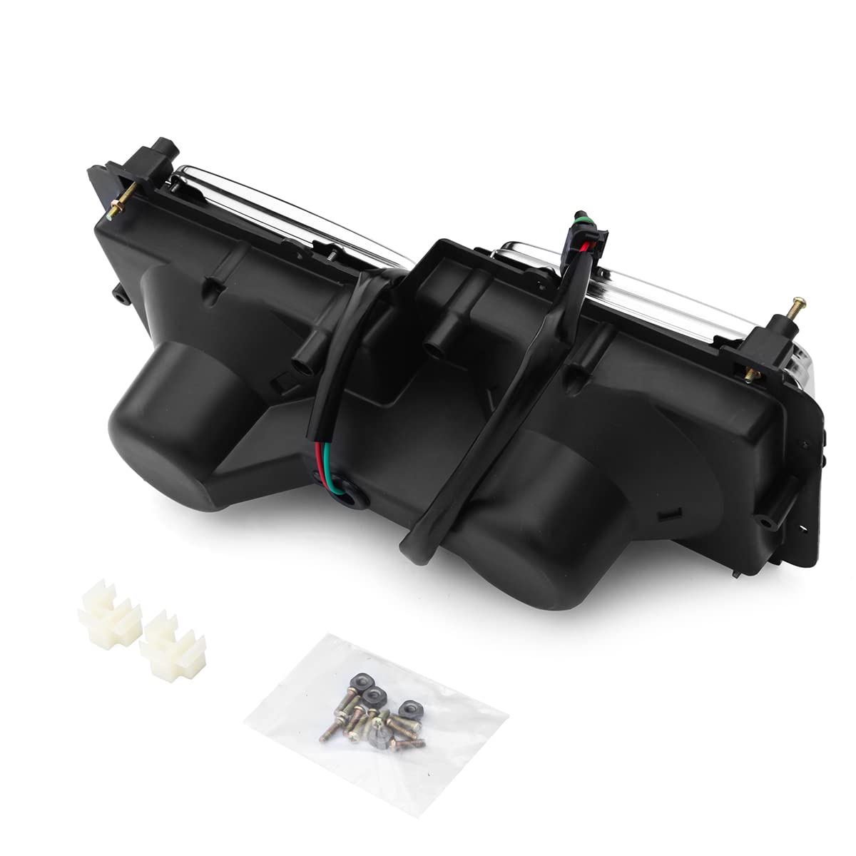 Freightliner FLD 112/120 4×6 Headlight Housing Base – 3 - Pin Connector (1989–2003) (LH+RH) - RoadWest Truck Parts - B09XDQWVL9 - High Soar