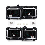 Freightliner FLD 112/120 4×6 Headlight Housing Base – 3 - Pin Connector (1989–2003) (LH+RH) - RoadWest Truck Parts - B09XDQWVL9 - High Soar