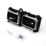 Freightliner FLD 112/120 4×6 Headlight Housing Base – 3 - Pin Connector (1989–2003) (LH+RH) - RoadWest Truck Parts - B09XDQWVL9 - High Soar