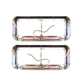Freightliner FLD Classic XL 4×6 Headlight Bezel w/ 12" LED Amber Strip - RoadWest Truck Parts - MZ-6657WW - High Soar