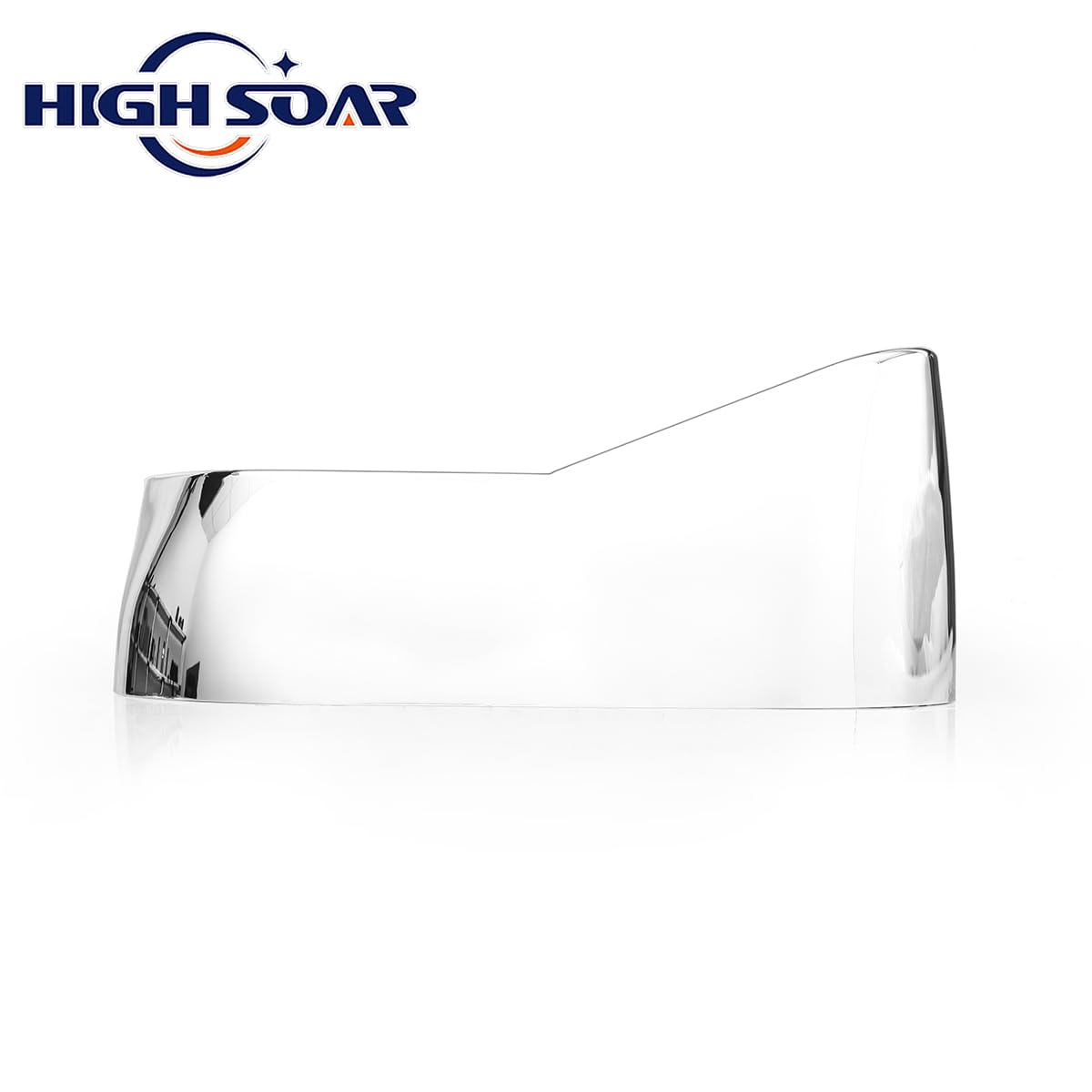 Freightliner FLD Classic XL 4×6 Headlight Bezel w/ 12" LED Amber Strip - RoadWest Truck Parts - MZ-6657WW - High Soar