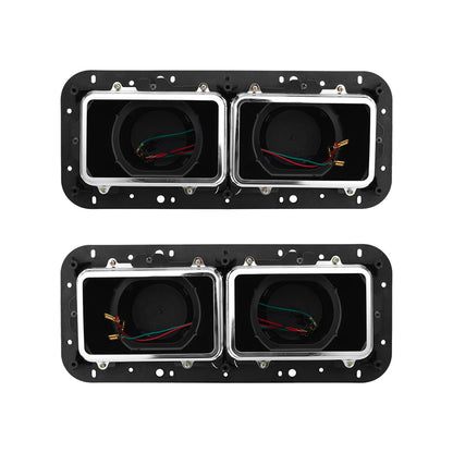 Freightliner FLD120/Classic XL 4×6 Headlight Housing Base + Harness - RoadWest Truck Parts - B09M6CTK8H - High Soar