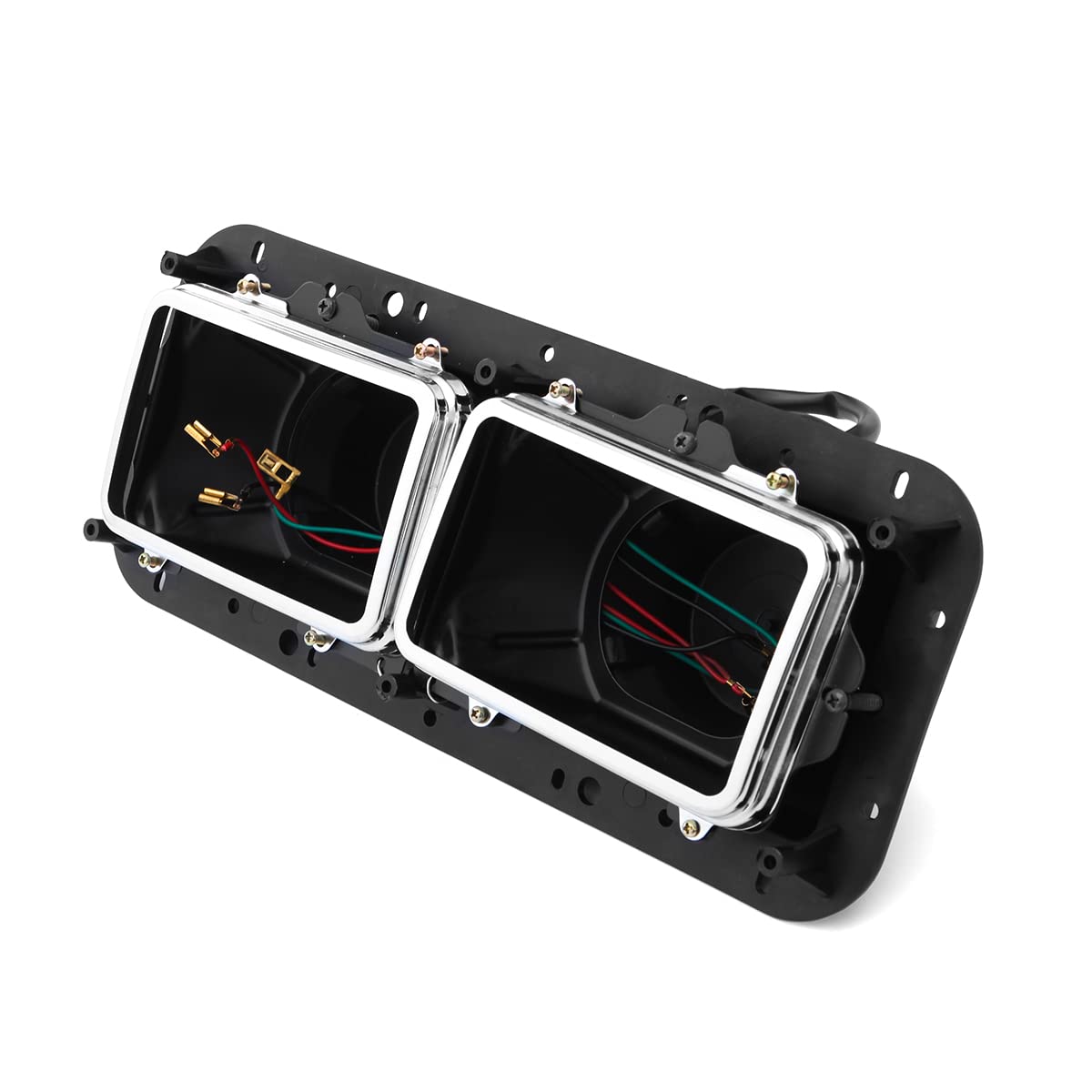 Freightliner FLD120/Classic XL 4×6 Headlight Housing Base + Harness - RoadWest Truck Parts - B09M6CTK8H - High Soar