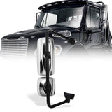 Freightliner M2 100/106 & Columbia Door Mirror w/ Arm (2004–2016) - RoadWest Truck Parts - B09WTMM56N - High Soar