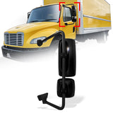 Freightliner M2 100/106 & Columbia Door Mirror w/ Arm (2004–2016) - RoadWest Truck Parts - B09WTS5T97 - High Soar