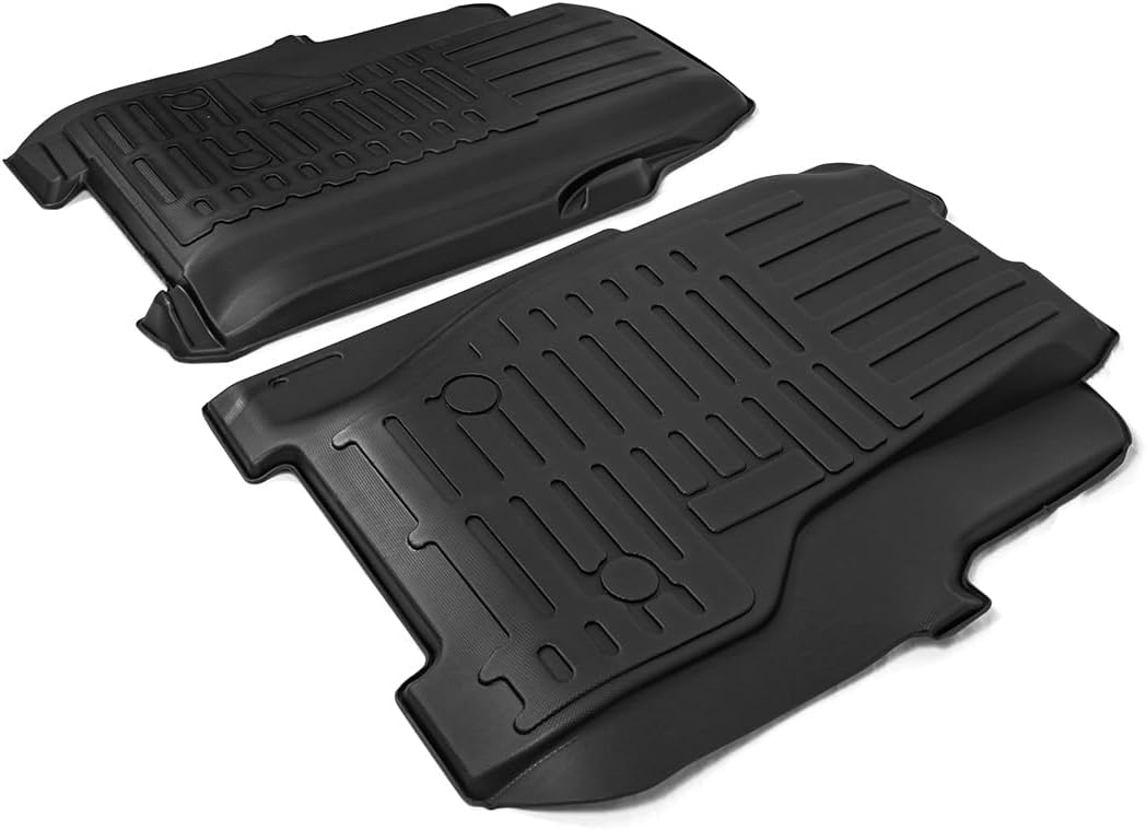 Freightliner M2 106/112 Floor Mats (2003–2021) – All - Weather TPV, Front Set - RoadWest Truck Parts - B0FW4WHW6F - High Soar