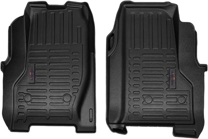 Freightliner M2 106/112 Floor Mats (2003–2021) – All - Weather TPV, Front Set - RoadWest Truck Parts - B0FW4WHW6F - High Soar