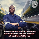 Freightliner M2 106/112 Floor Mats (2003–2021) – All - Weather TPV, Front Set - RoadWest Truck Parts - B0FW4WHW6F - High Soar