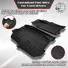Freightliner M2 106/112 Floor Mats (2003–2021) – All - Weather TPV, Front Set - RoadWest Truck Parts - B0FW4WHW6F - High Soar