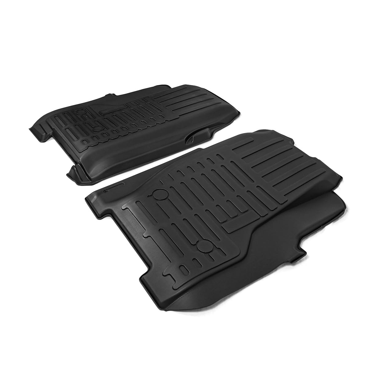 Freightliner M2 106/112 Floor Mats – Custom Fit TPV All - Weather (2003–2021) (Front Set) - RoadWest Truck Parts - B09Z6LSFG8 - High Soar