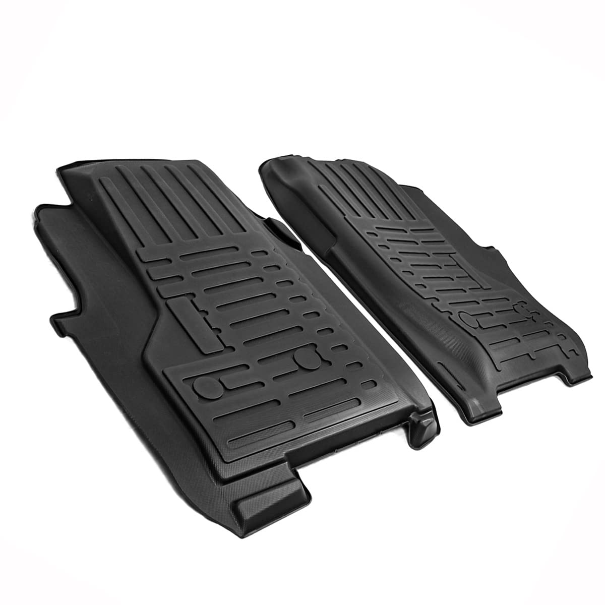 Freightliner M2 106/112 Floor Mats – Custom Fit TPV All - Weather (2003–2021) (Front Set) - RoadWest Truck Parts - B09Z6LSFG8 - High Soar