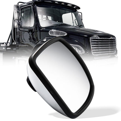 Freightliner M2 Wide - Angle Lower Door Mirror (2004–2016) – Low Profile Convex (Left/Right) - RoadWest Truck Parts - B09YQ319DY - High Soar