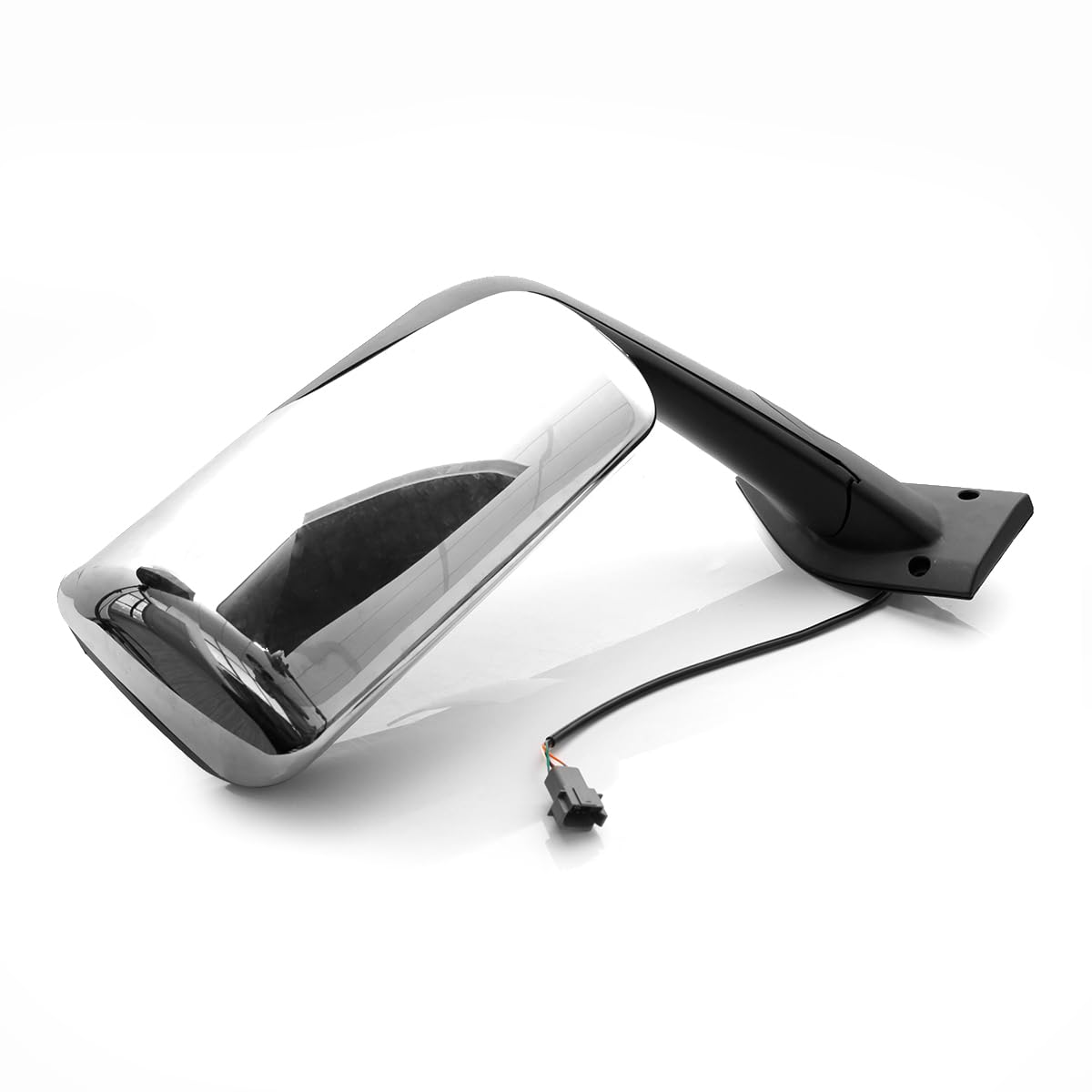 Freightliner New Cascadia Chrome/Heated Hood Mirrors Pair – Convex, Black (2018–2023) (Driver & Passenger) - RoadWest Truck Parts - B0D3GH1RJQ - High Soar