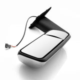 Freightliner New Cascadia Chrome/Heated Hood Mirrors Pair – Convex, Black (2018–2023) (Driver & Passenger) - RoadWest Truck Parts - B0D3GH1RJQ - High Soar