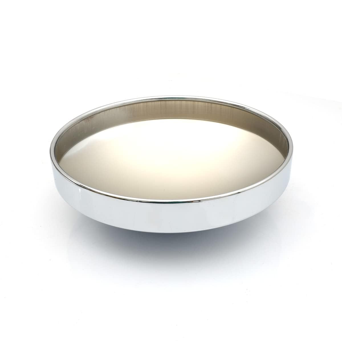 Heavy - Duty Truck 8" Hub Cap Set – Chrome Dome (4pcs) - RoadWest Truck Parts - B0B28T1KY8 - High Soar