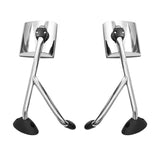 International 4100–4900 / ProStar / WorkStar / TranStar Hood Mirror Pair – Chrome - RoadWest Truck Parts - B09TZZYMNH - High Soar