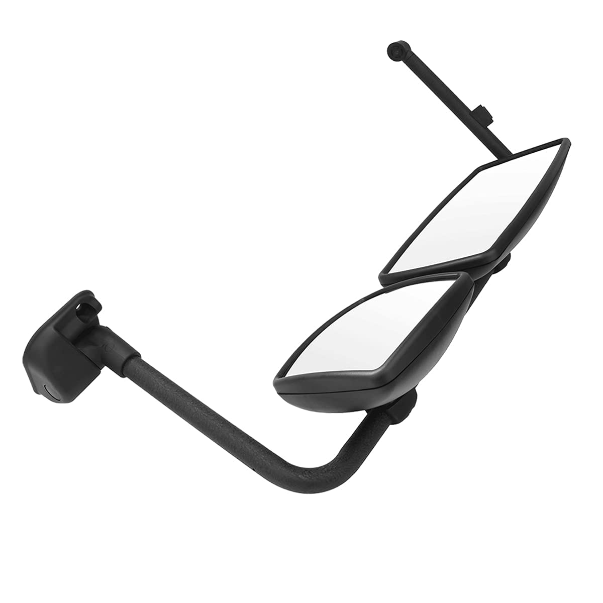 International 4300–8600 Door Mirror w/ Arm – Black / Chrome (LH Driver) - RoadWest Truck Parts - B09H5LR4X2 - High Soar