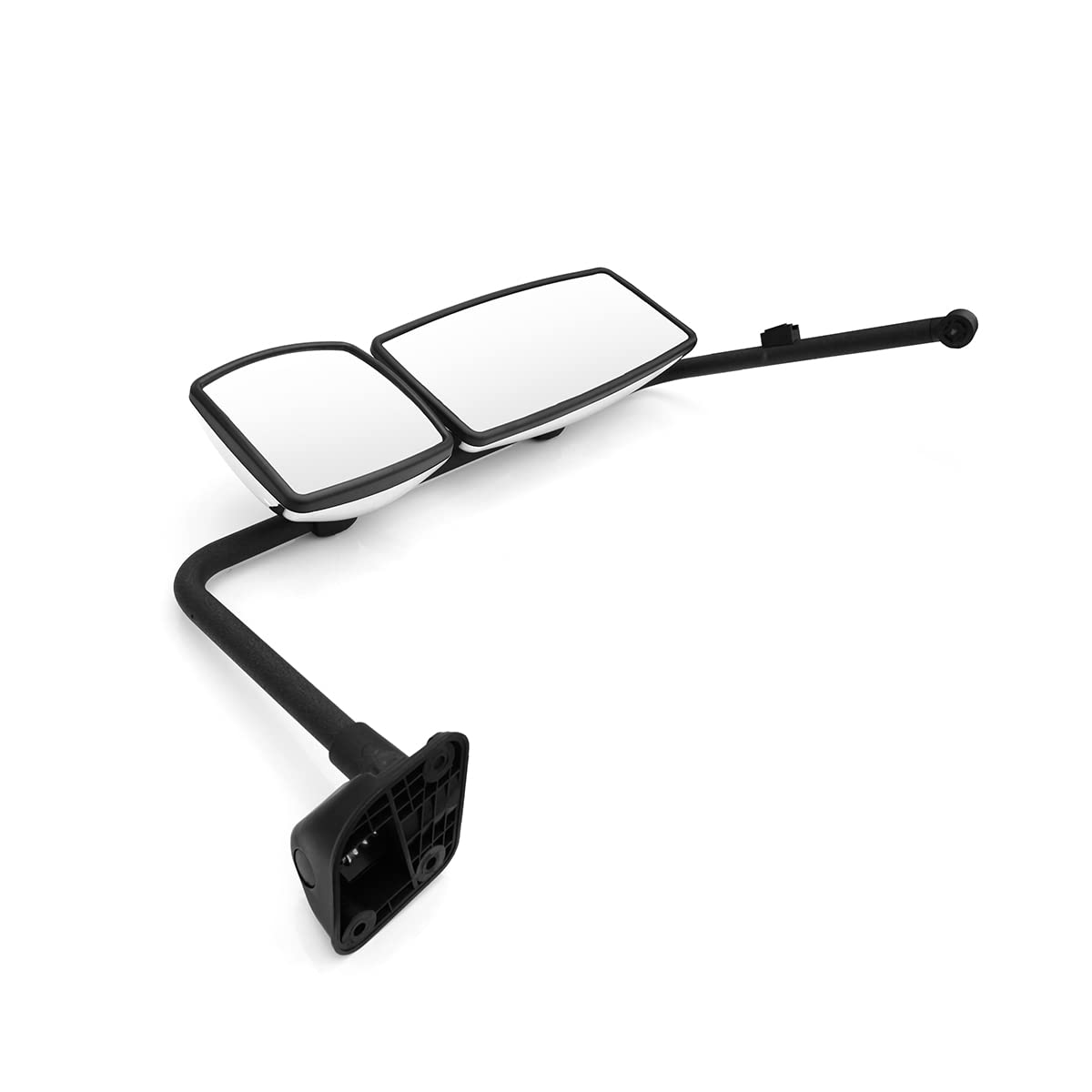 International 4300–8600 Door Mirror w/ Arm – Black / Chrome (LH Driver) - RoadWest Truck Parts - B09H5LR4X2 - High Soar