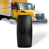 International 4300 Upper Main Door Mirror – Black / Chrome (DuraStar/WorkStar/TranStar/ProStar/LoneStar) - RoadWest Truck Parts - B09SH36M1M - High Soar