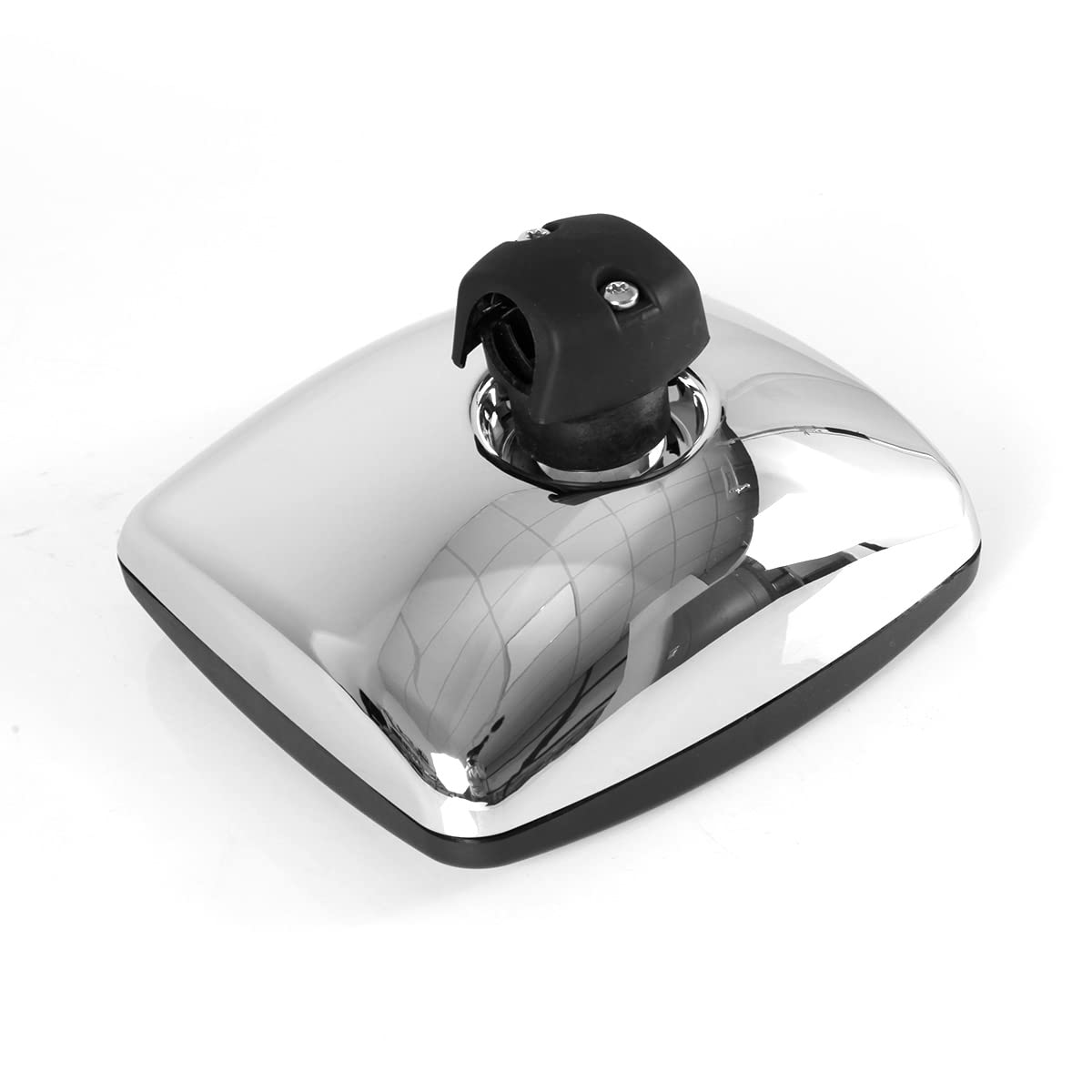 International 4300/4400/7400+ Wide - Angle Lower Mirror (Chrome/Black) - RoadWest Truck Parts - B09SHJGC33 - High Soar